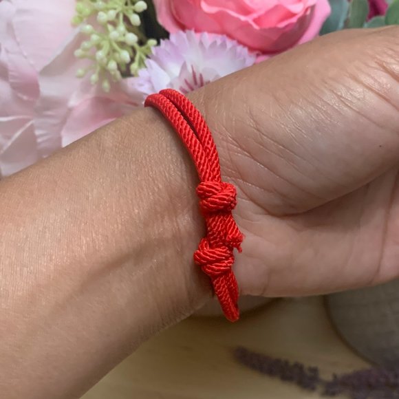 3ml Lucky Red String Bracelets Double Adjustable - Picture 9 of 12